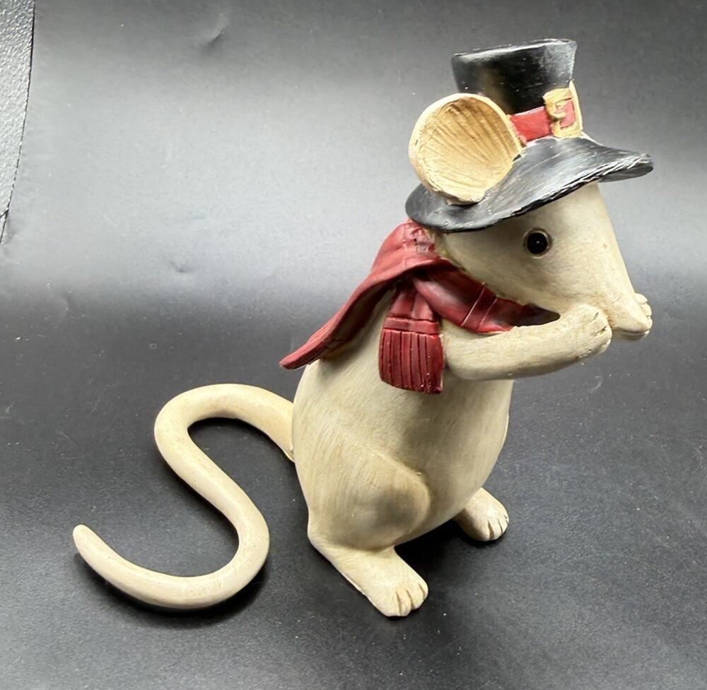 Charming Tails Christmas Carol Christmas Figurine Mouse Heavy! High Quality LO20